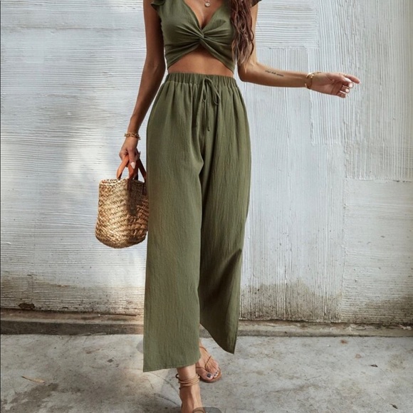 SHEIN Pants - 2/$30 SHEIN matching set NWOT